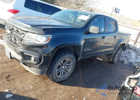2022 Chevrolet Colorado 4Wd Short Box Lt from USA, damaged, VIN 1GCGTCEN5N1127727